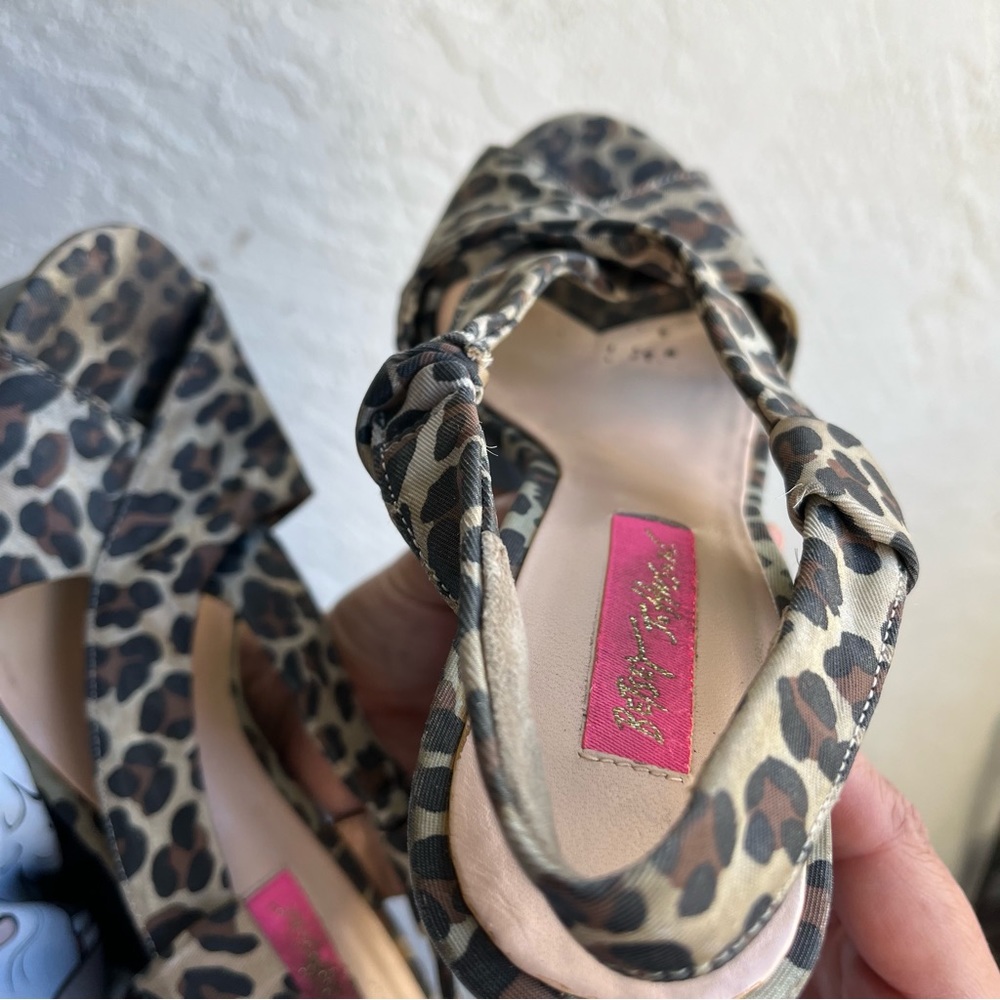 Betsey Johnson vintage wedge sandals - Picture 4 of 5